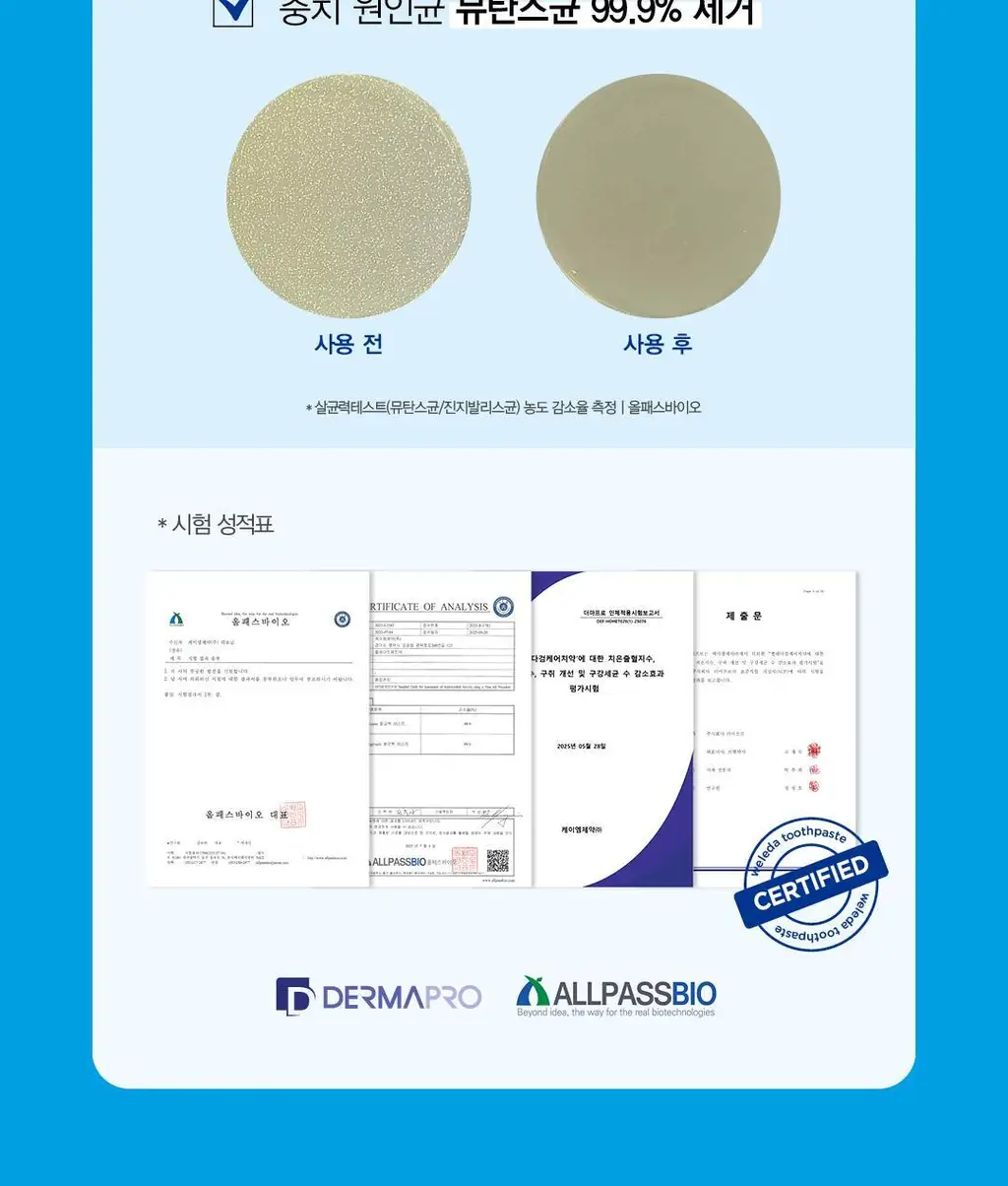 [고불소] 벨레다 잇몸 치약 100g 상세페이지 8